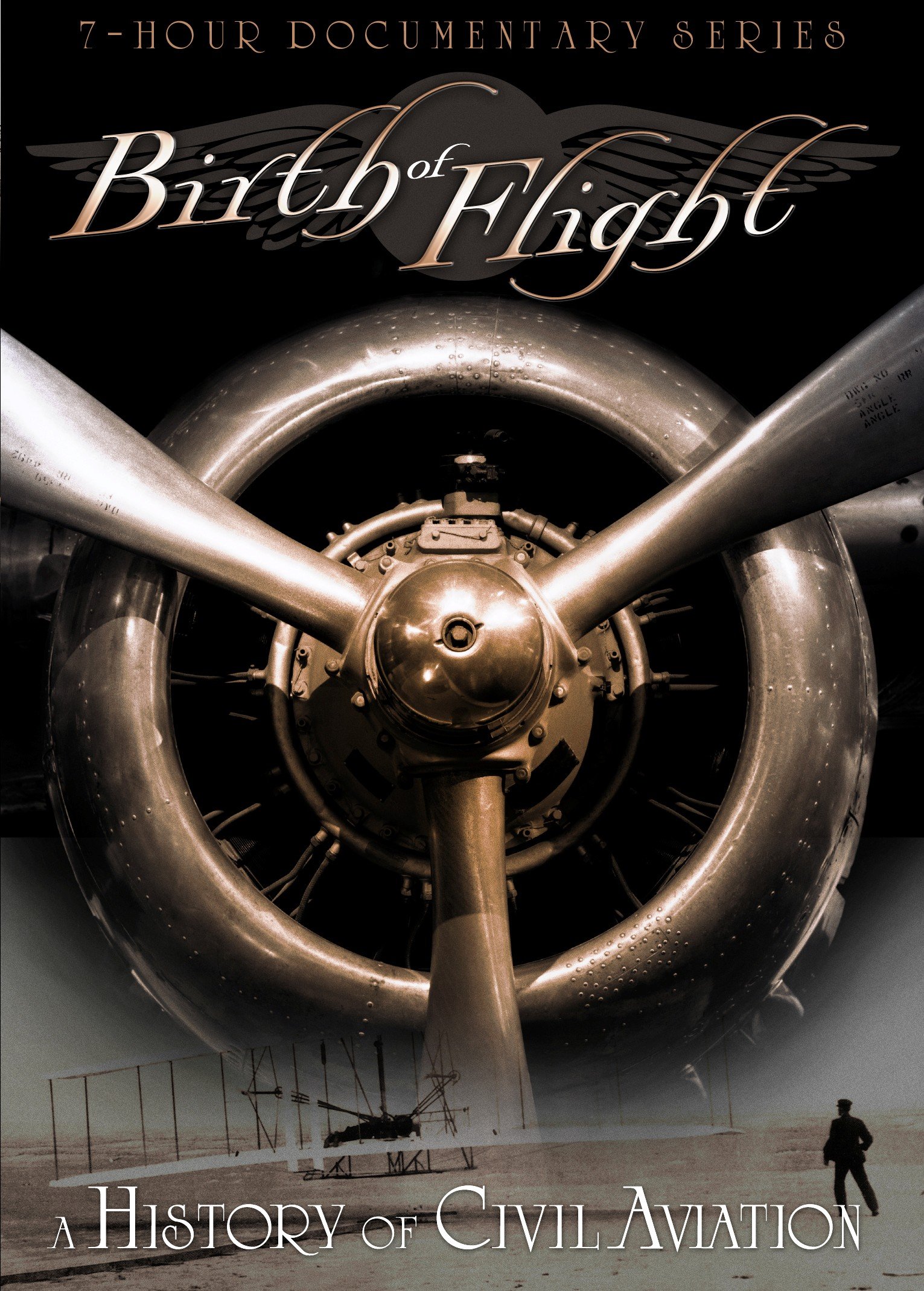 Image 0 of Birth Of Flight On DVD With Wilbur Wright And Charles Lindburgh