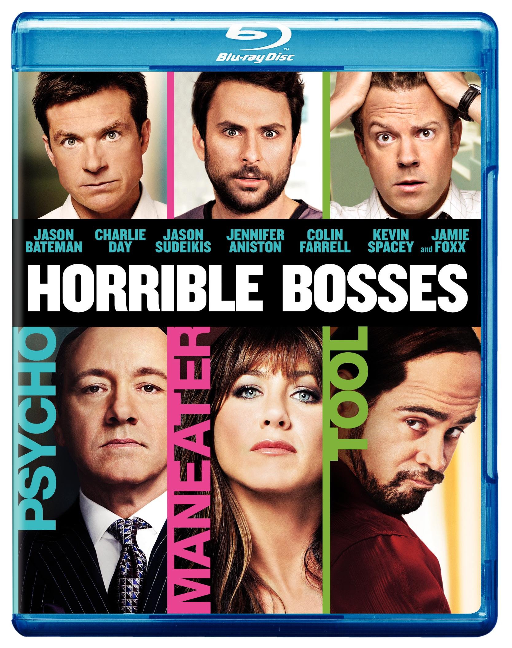 Horrible Bosses On Blu-Ray With Jason Bateman Movie