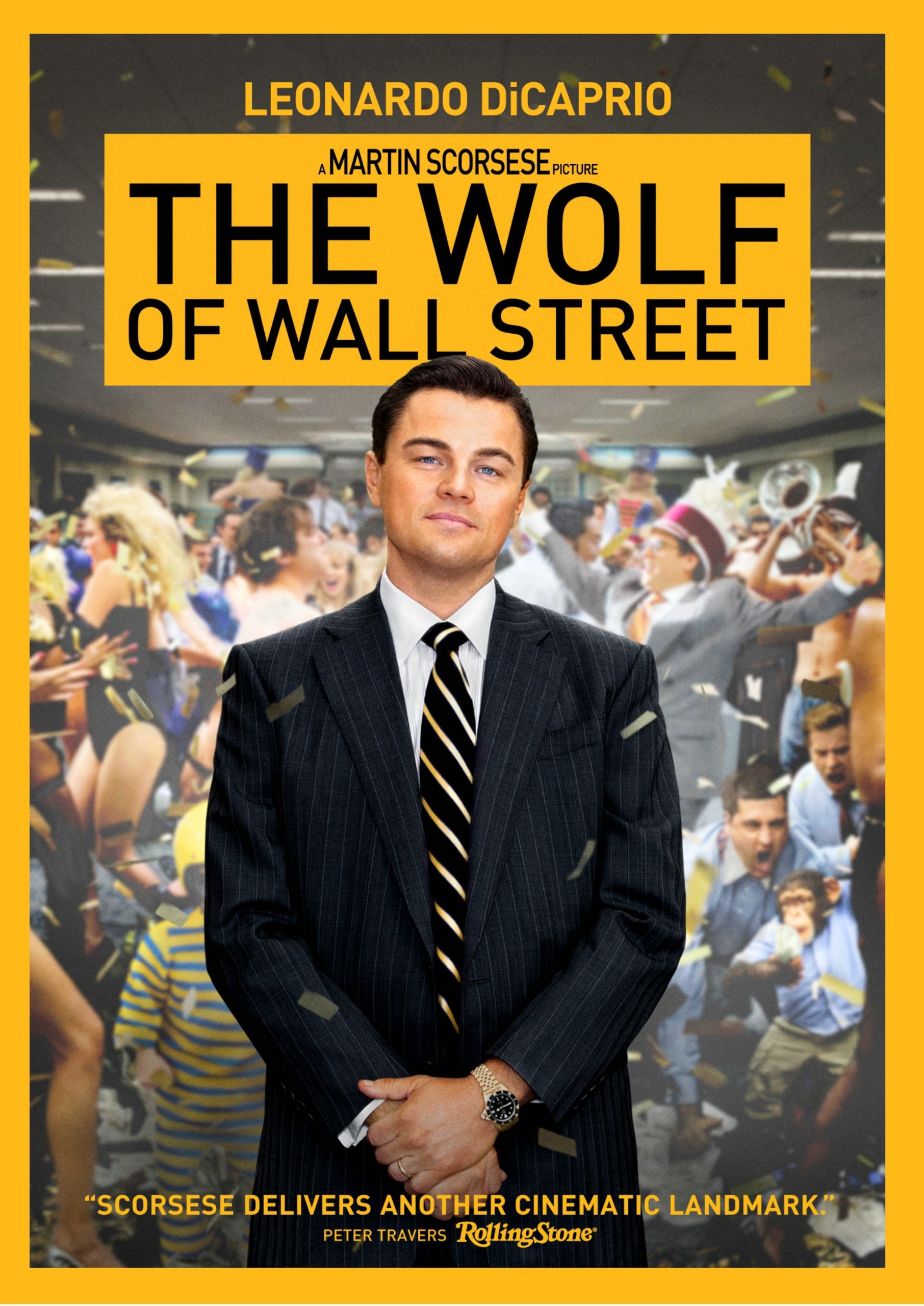 The Wolf Of Wall Street On DVD With Leonardo Dicaprio Drama Movie 