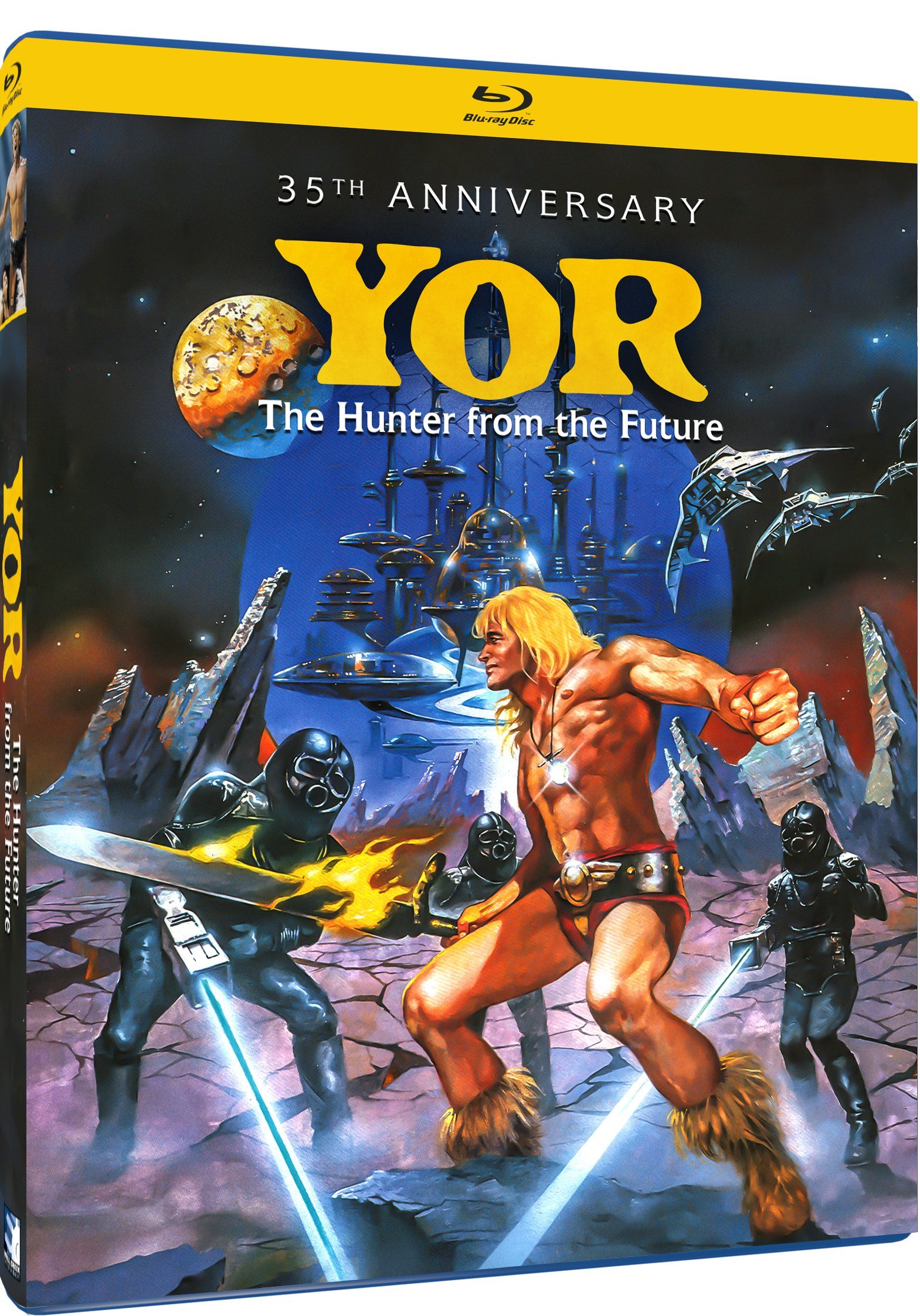 Yor The Hunter From The Future 35th Anniversary Edition On Blu-Ray