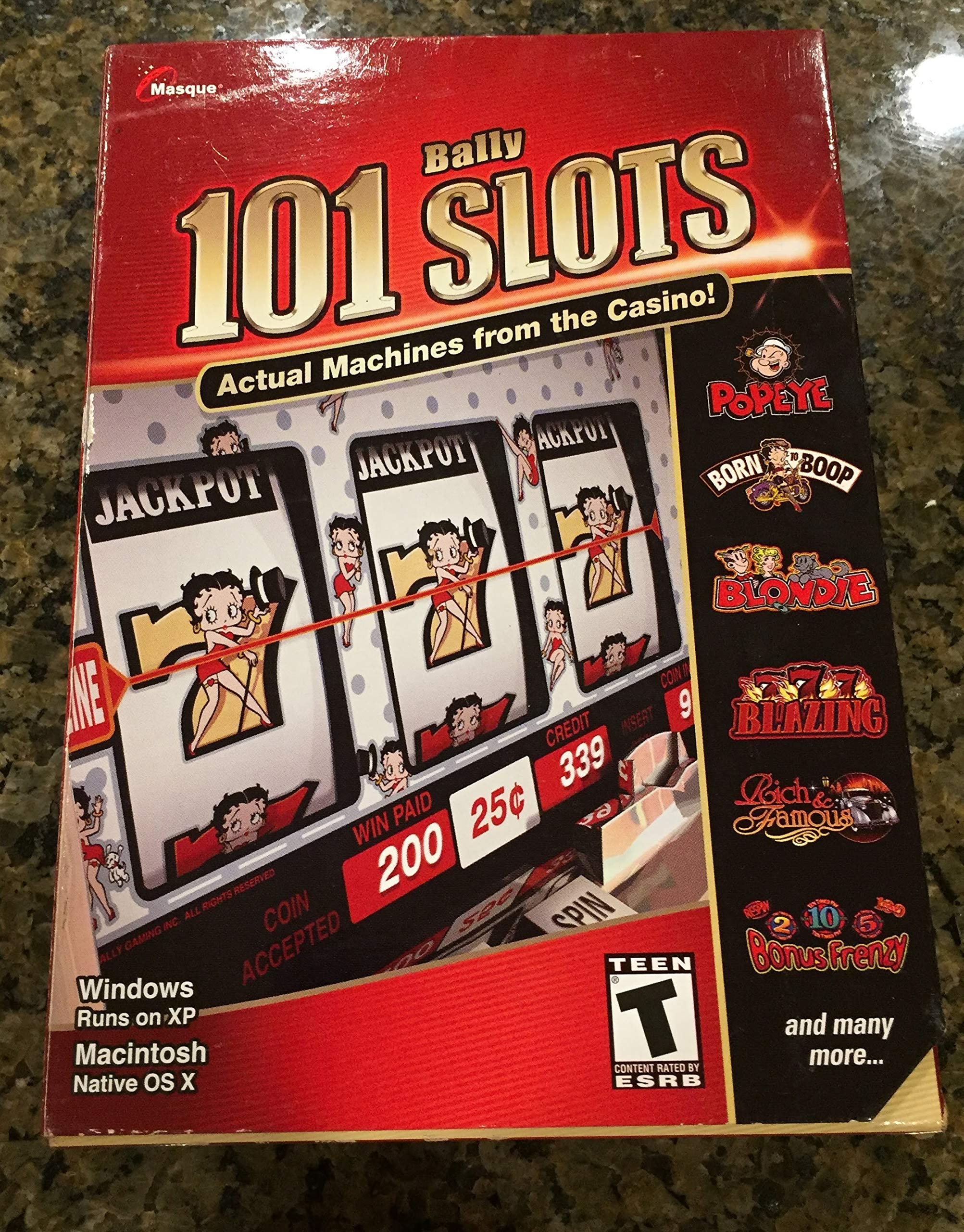 Masque 101 Bally Slots Software