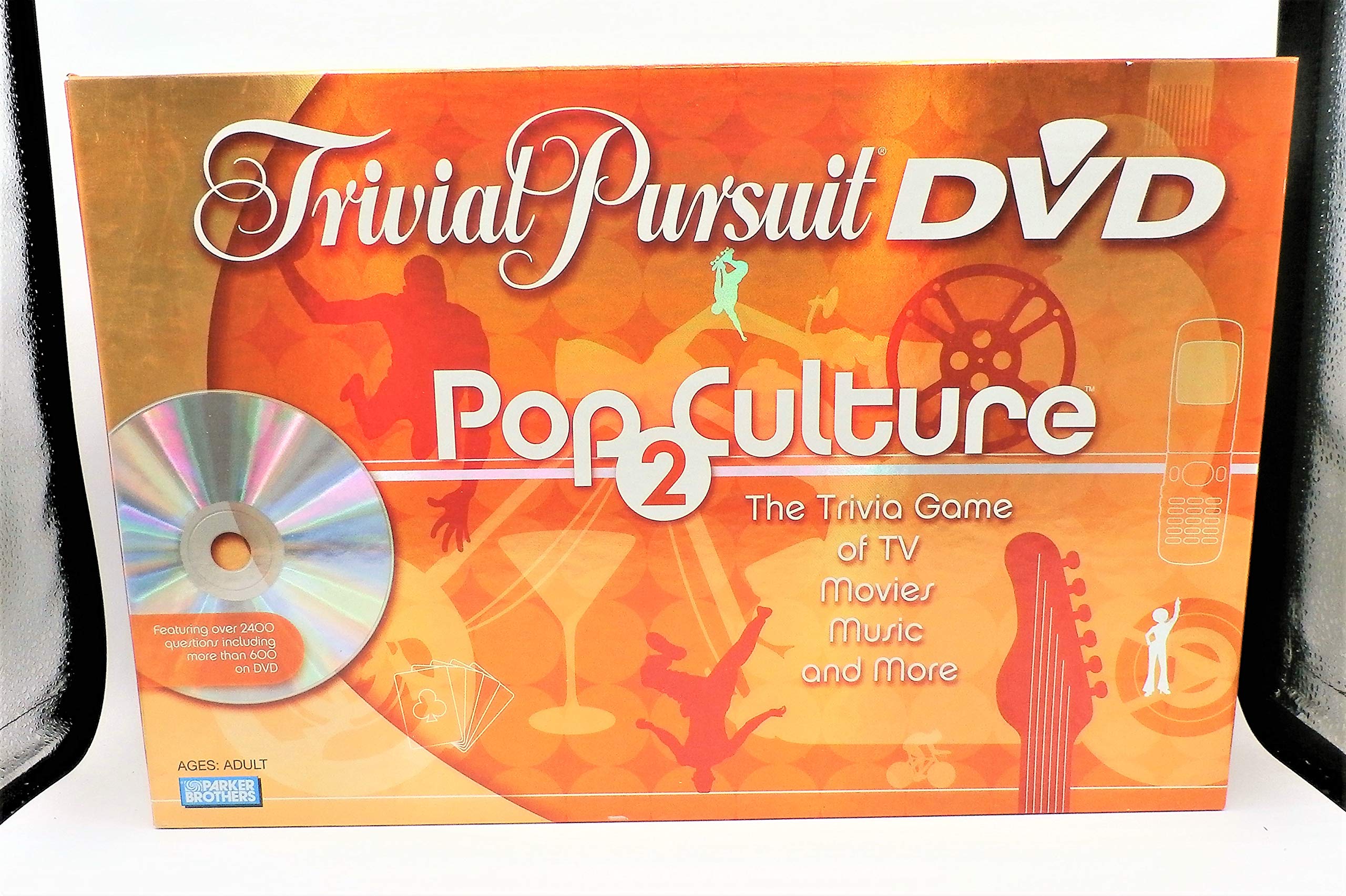 Trivial Pursuit DVD Pop Culture 2nd Edition Board Game
