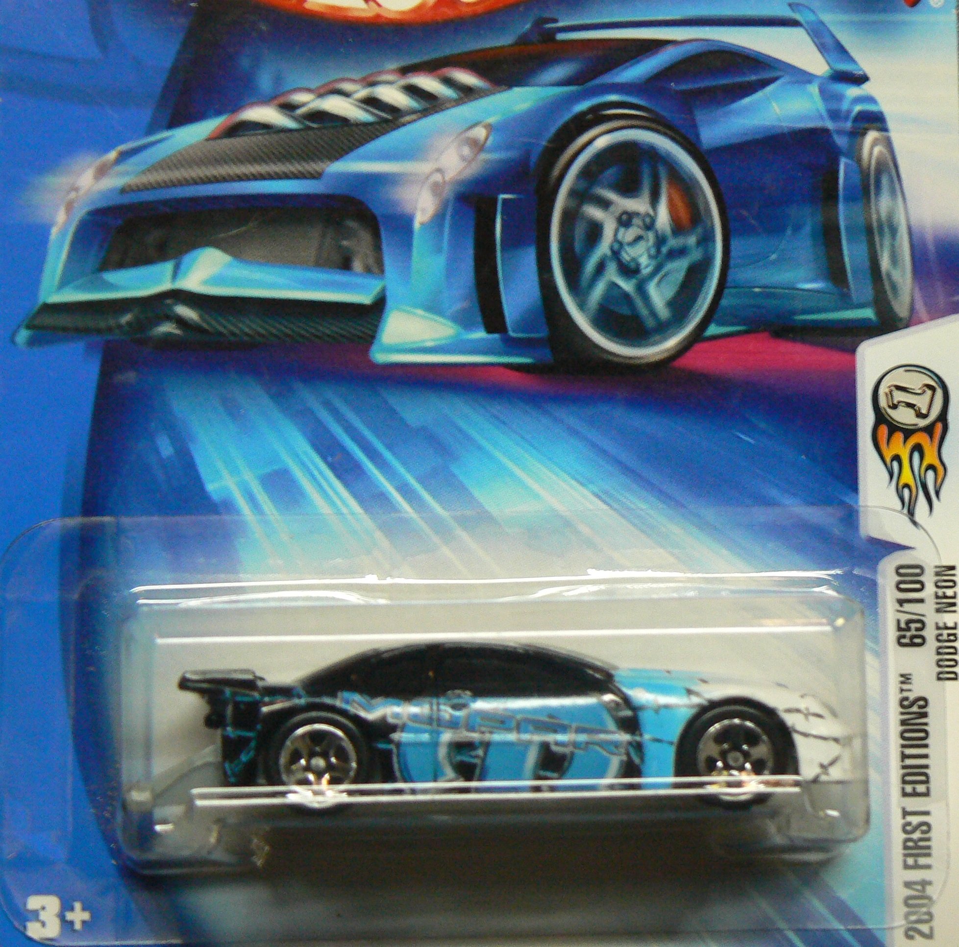 Image 0 of Hot Wheels 2004 First Editions Dodge Neon 65/100 Mopar NHRA 065 1:64