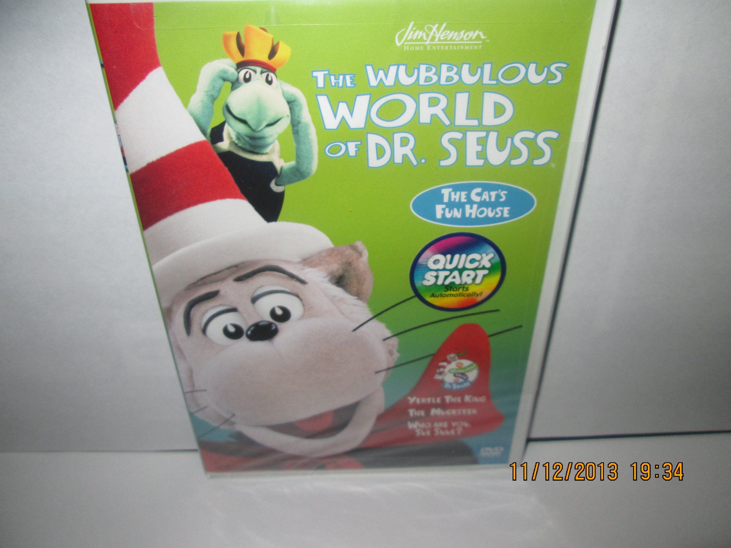 The Wubbulous World Of Dr Seuss The Cat's Fun House On DVD With Bruce