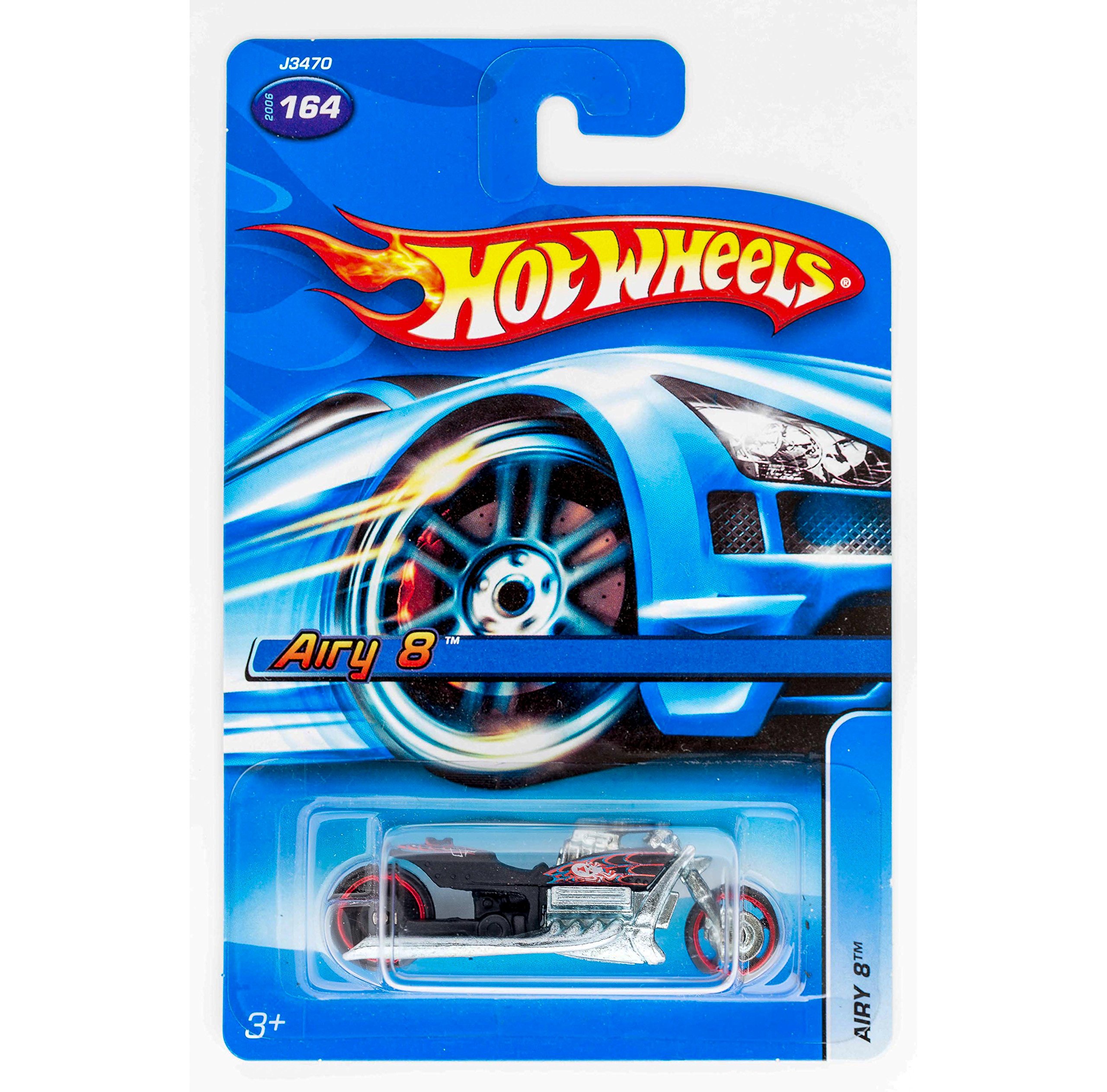 Image 0 of Hot Wheels #2006-164 Airy 8 Black Collectible Collector Car Mattel Toy