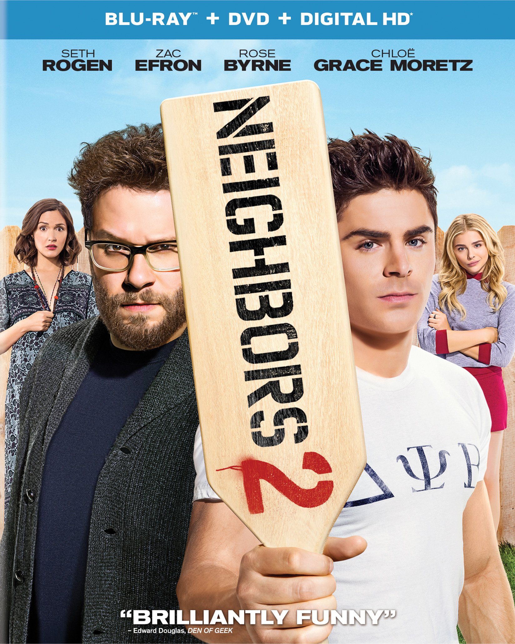 Neighbors 2: Sorority Rising On Blu-Ray with Seth Rogen Comedy Movie