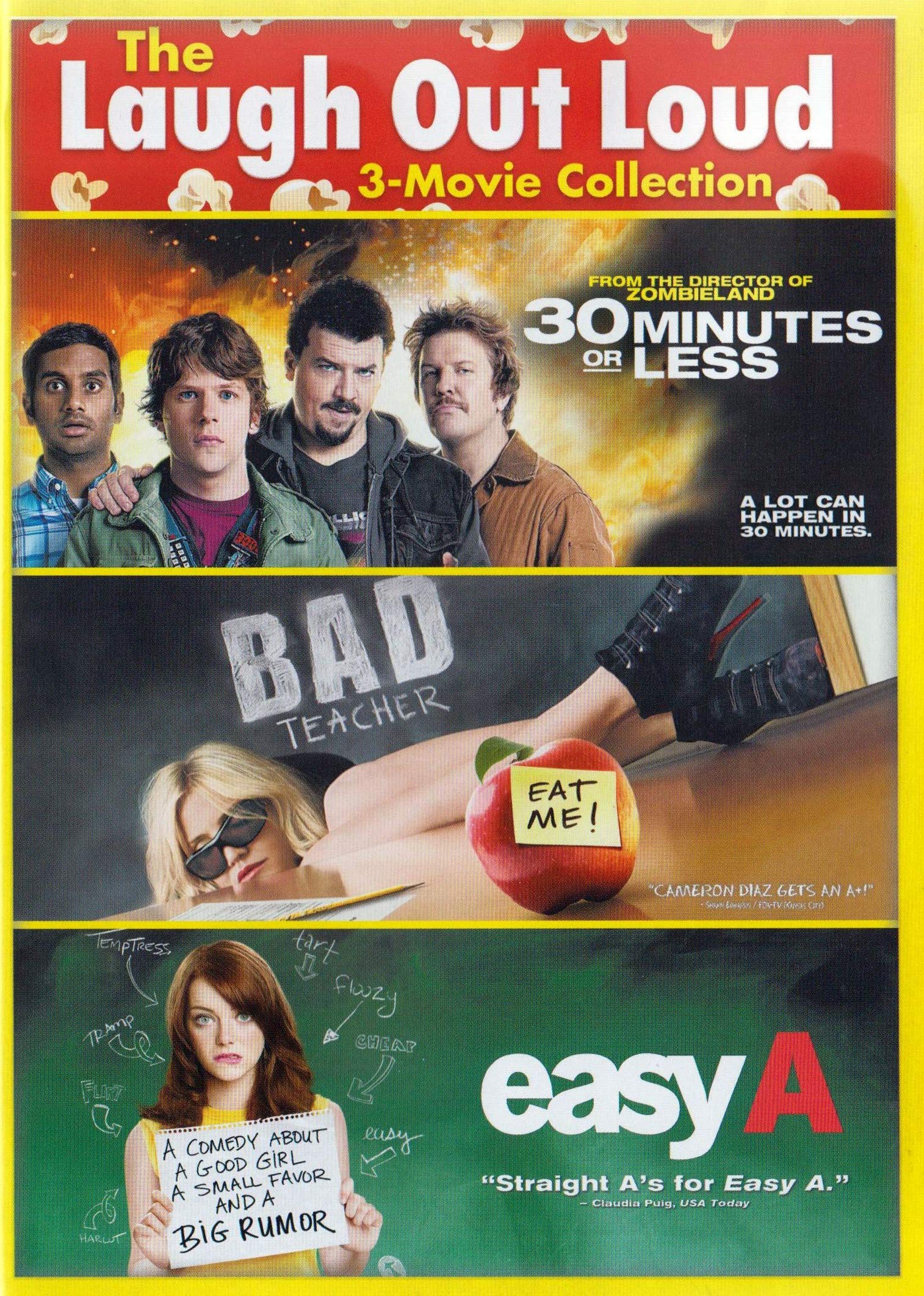 30 Minutes Or Less / Bad Teacher / Easy A The Laugh Out Loud On DVD