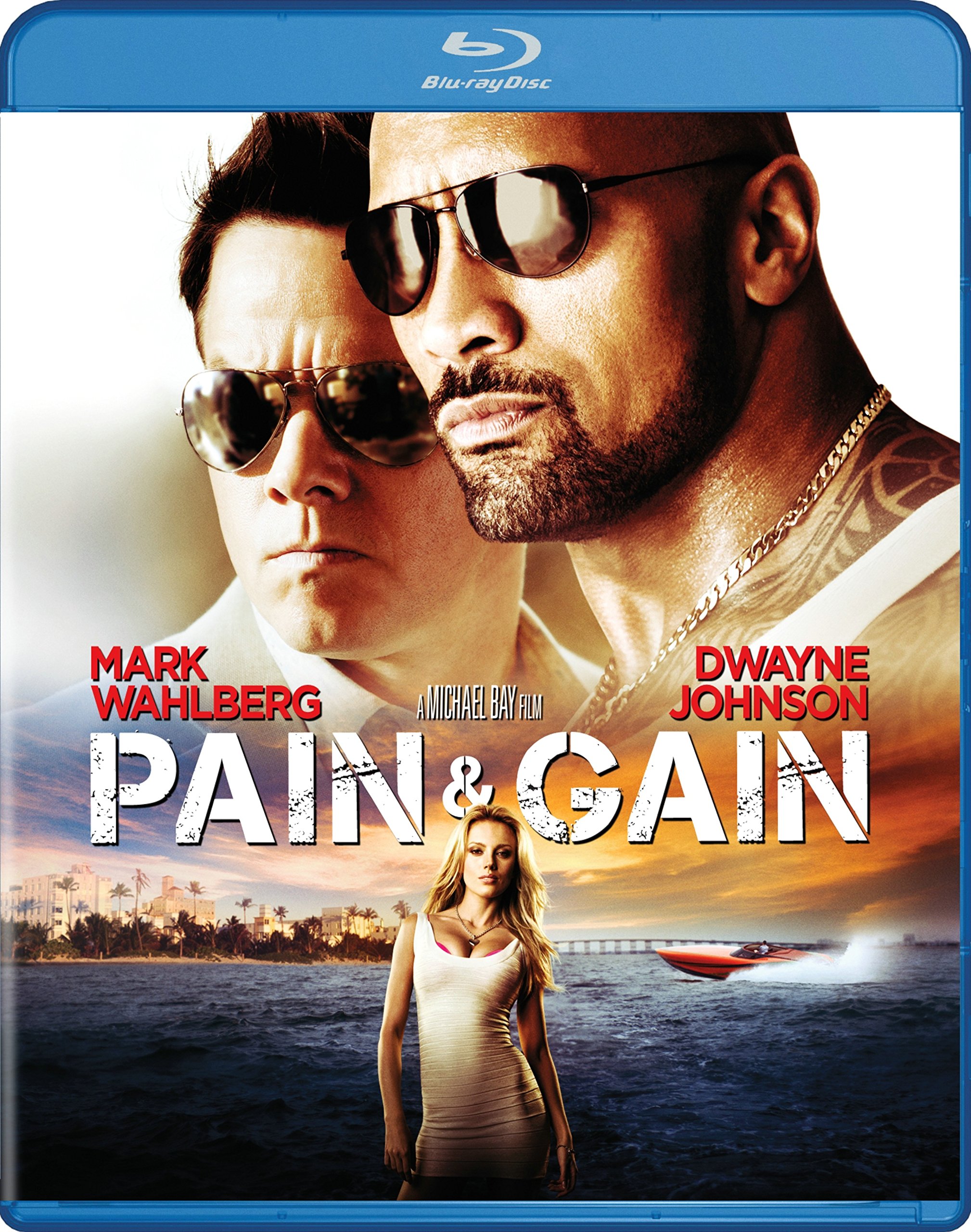 Image 0 of Pain And Gain On Blu-Ray With Dwayne Johnson Comedy Movie