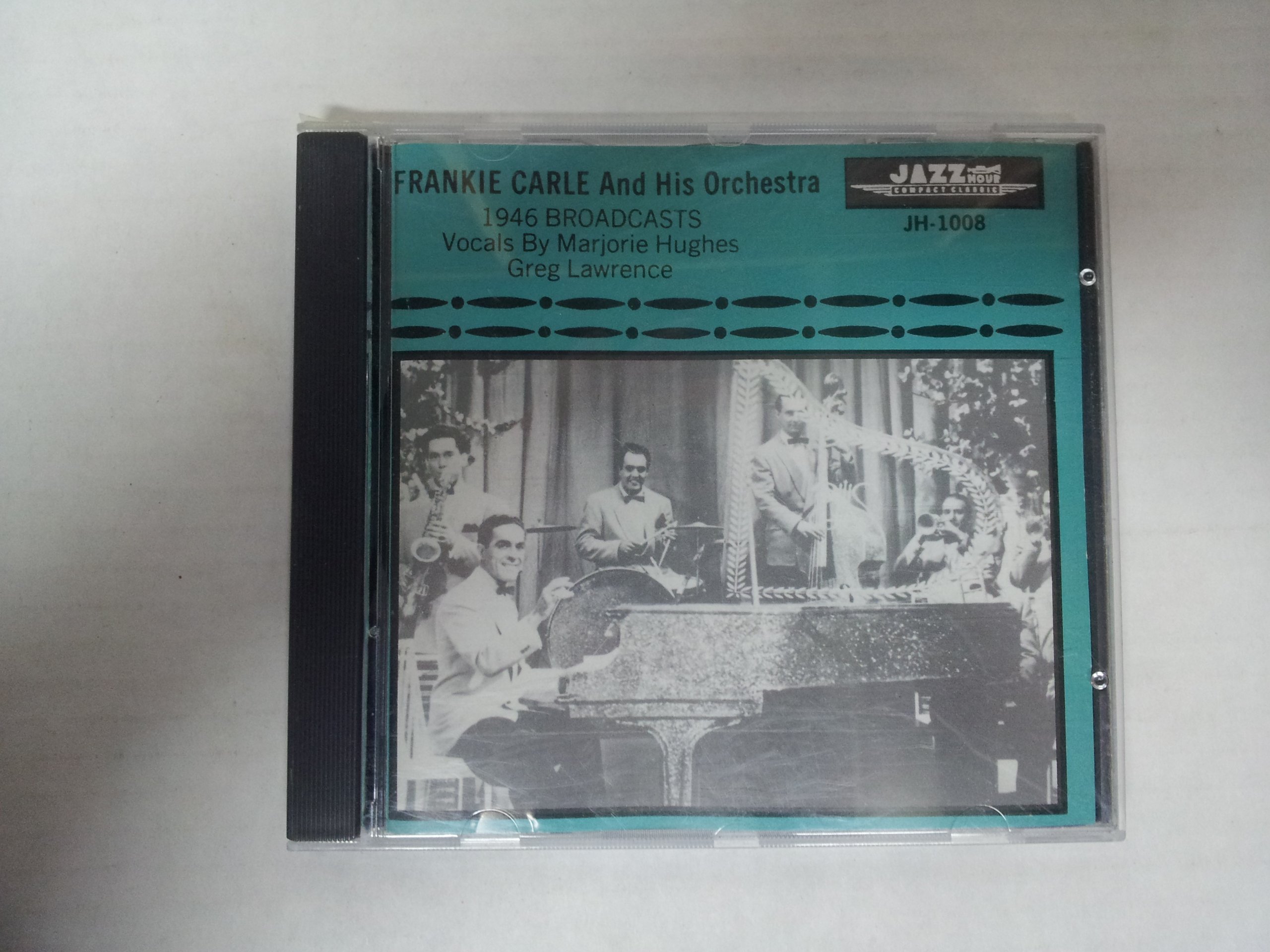 1946 Broadcasts By Frankie Carle On Audio CD Album Black 2007