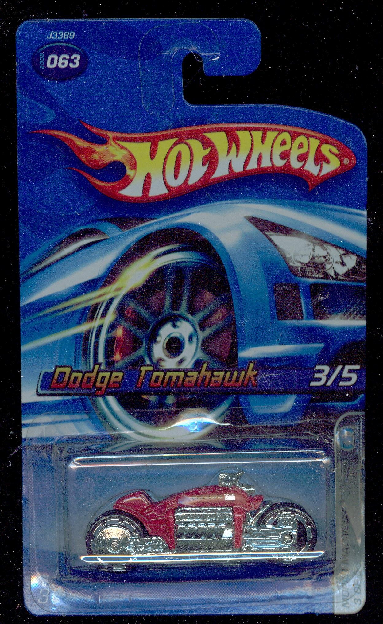 Image 0 of Hot Wheels 2006-063 Mopar Madness 3/5 Dodge Tomahawk 1:64 Scale Toy