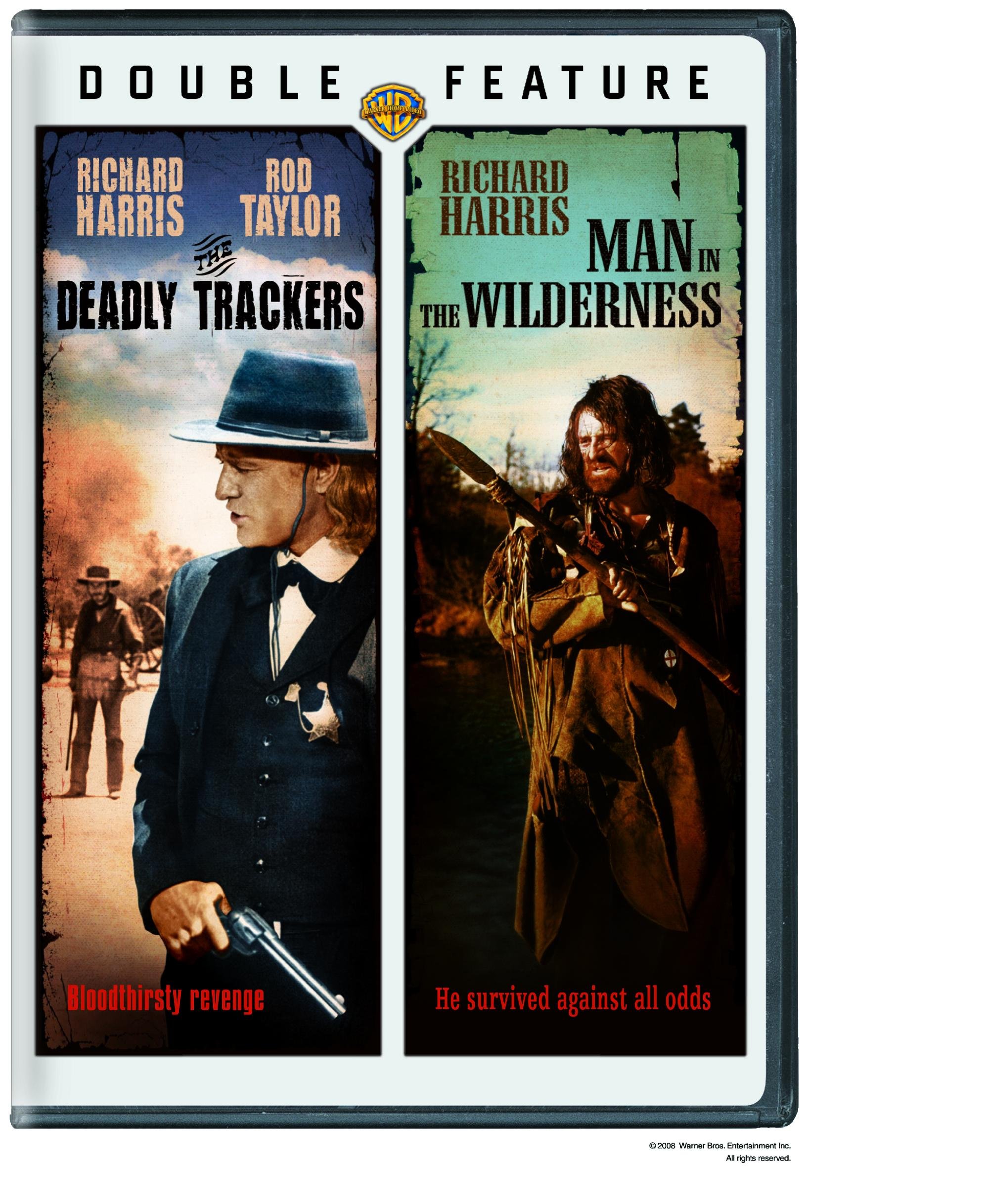 Image 0 of Deadly Trackers / Man In The Wilderness On DVD With Richard Harris