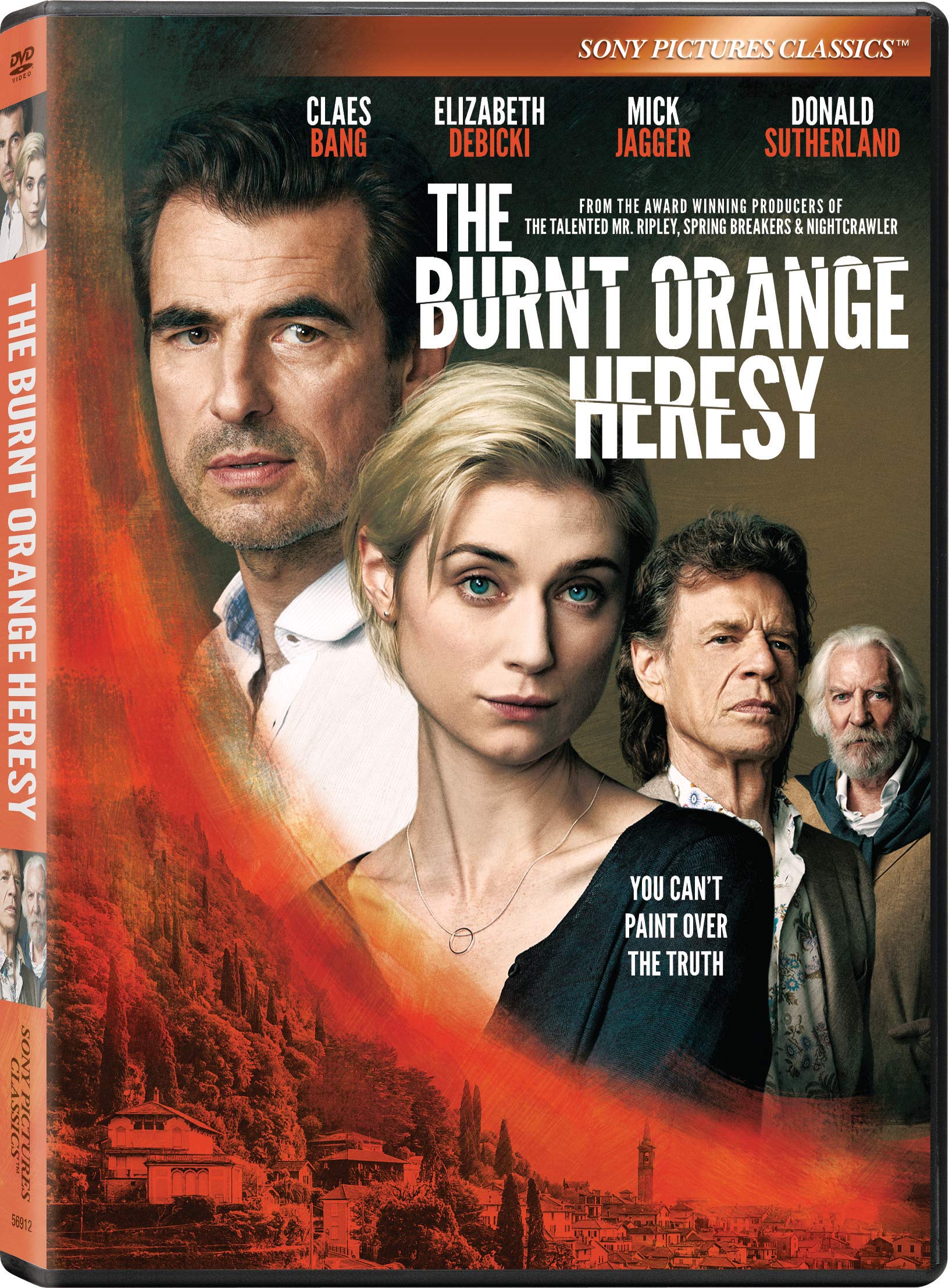 Burnt Orange Heresy On DVD With Mick Jagger Donald Sutherland