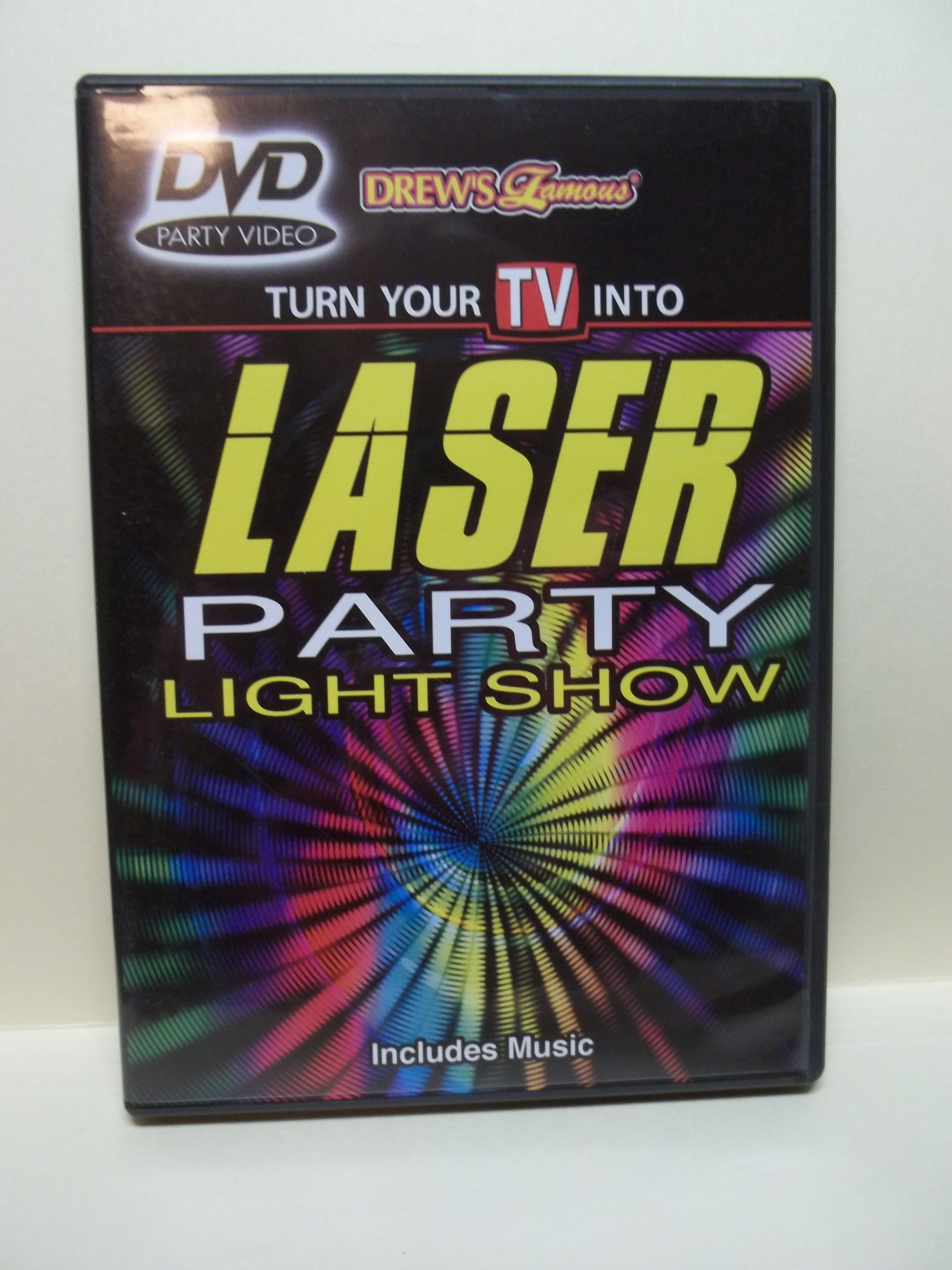 Laser Party Light Show On DVD With Drew^s Famous