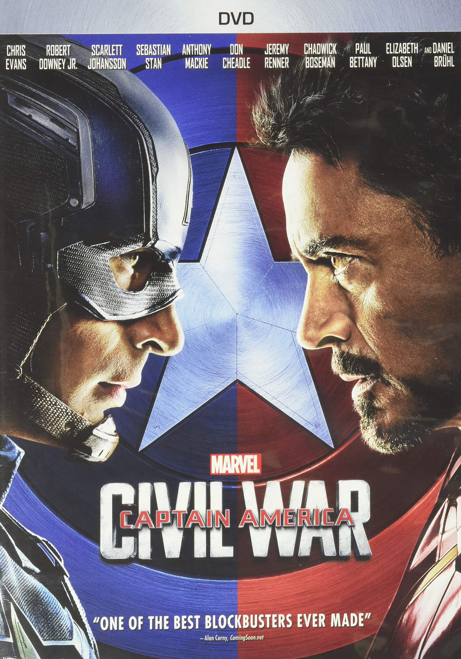 Captain America: Civil War On DVD With Chris Evans