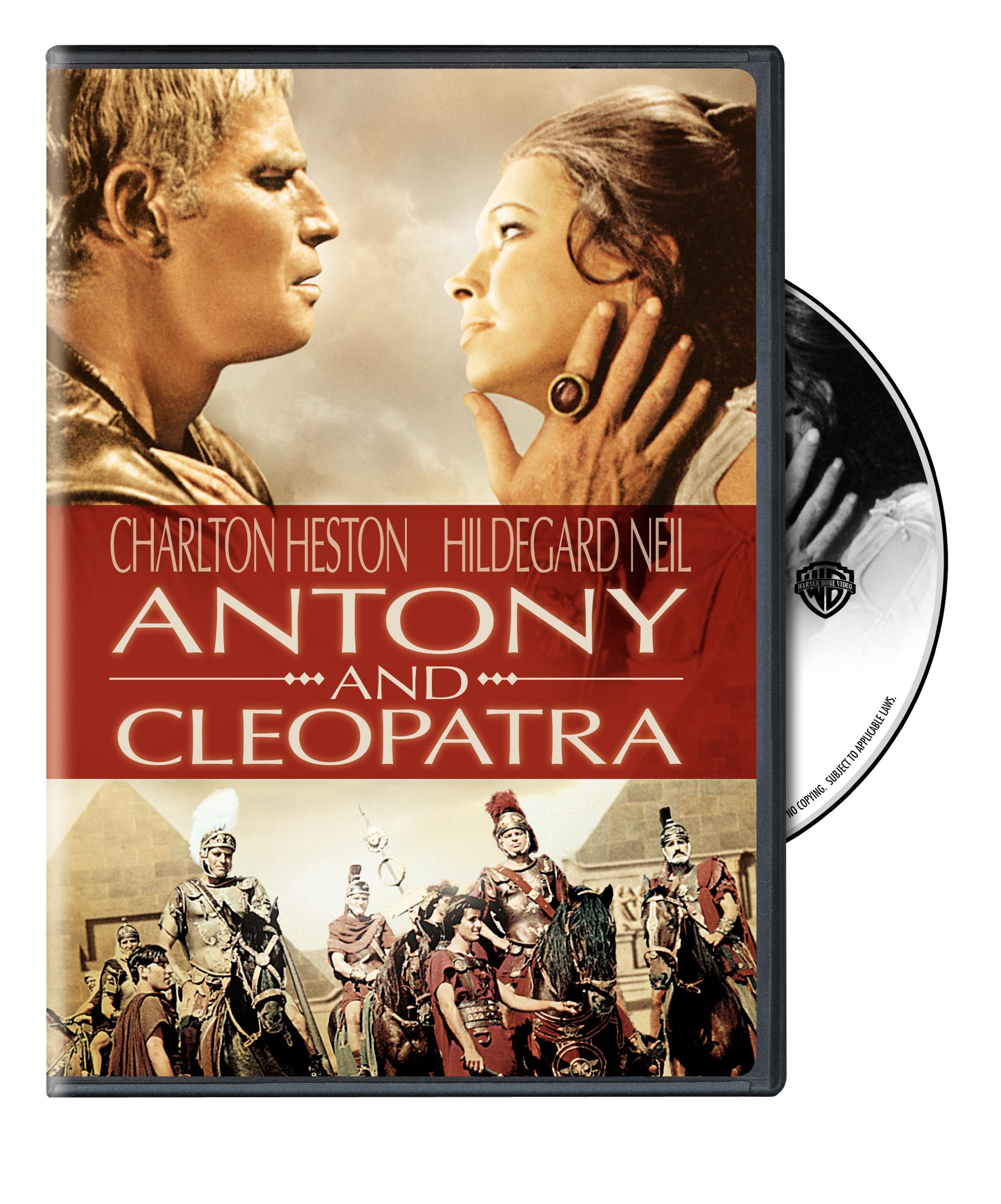 Image 0 of Antony And Cleopatra On DVD With Charlton Heston Hildegard Neil Carmen