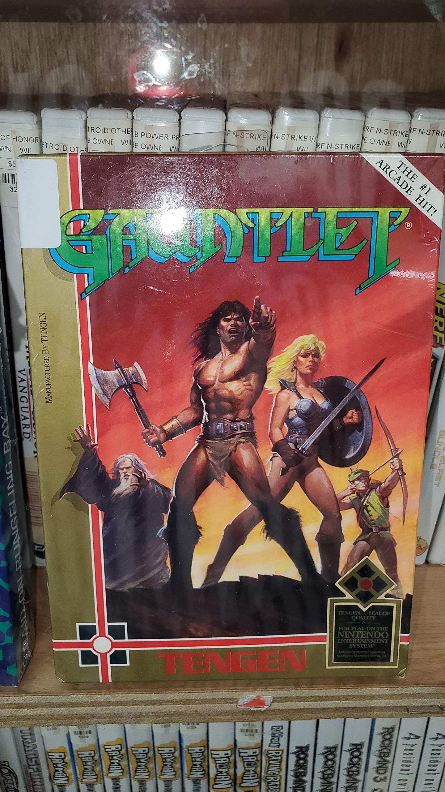Gauntlet Nintendo NES For Nintendo NES Vintage Arcade