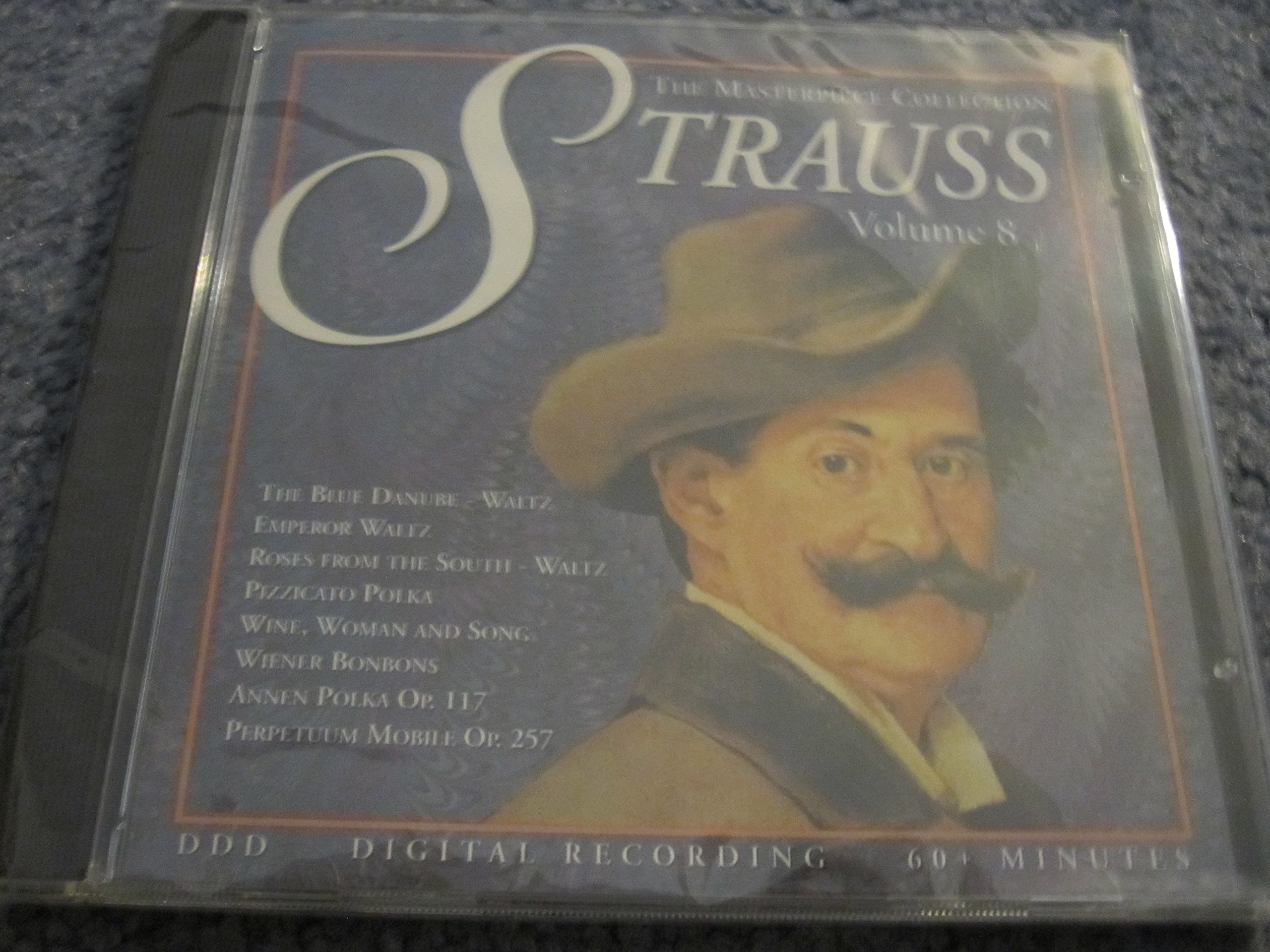 Strauss By Masterpiece Collection Volume 8 On Audio CD Album 2007
