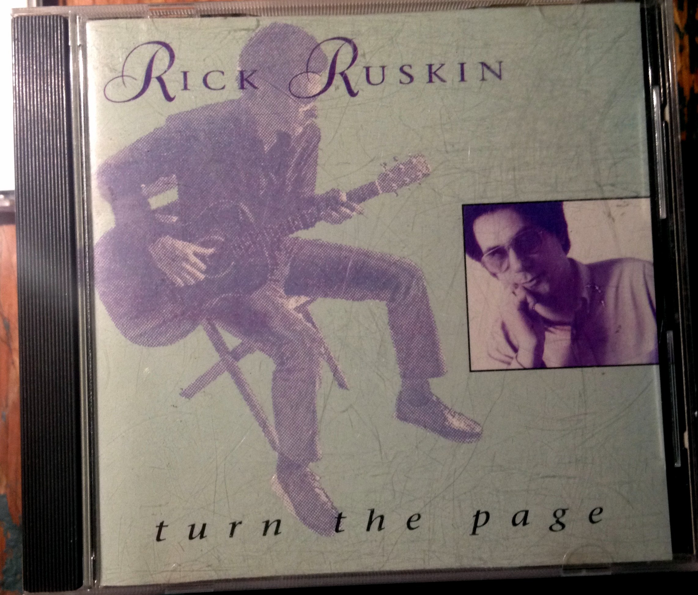 Image 0 of Turn The Page By Rick Ruskin On Audio CD Album Black 2006