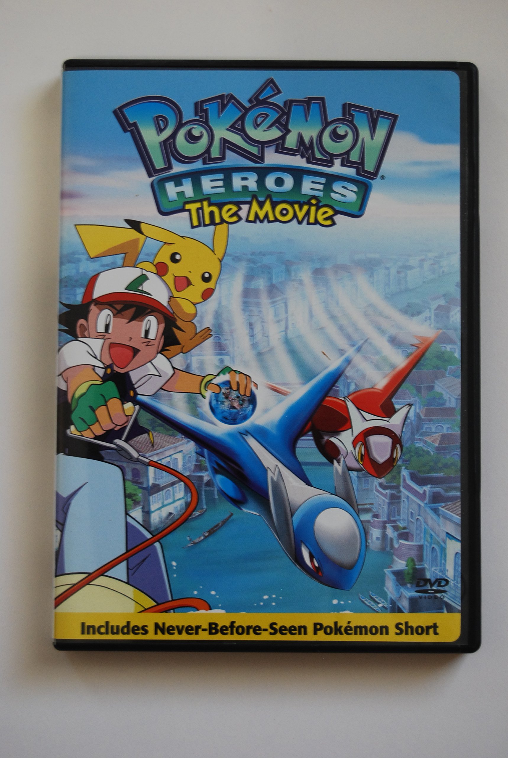 Pokemon Heroes: The Movie DVD On DVD with Eric Stuart
