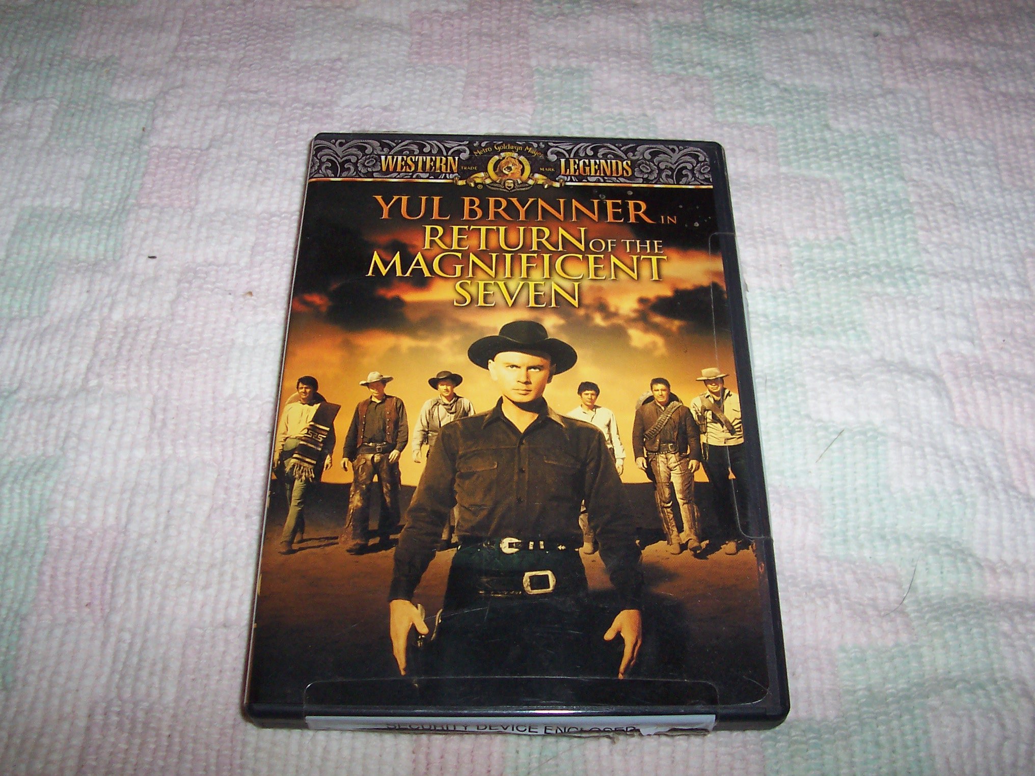 Return Of The Magnificent Seven On DVD With Yul Brynner
