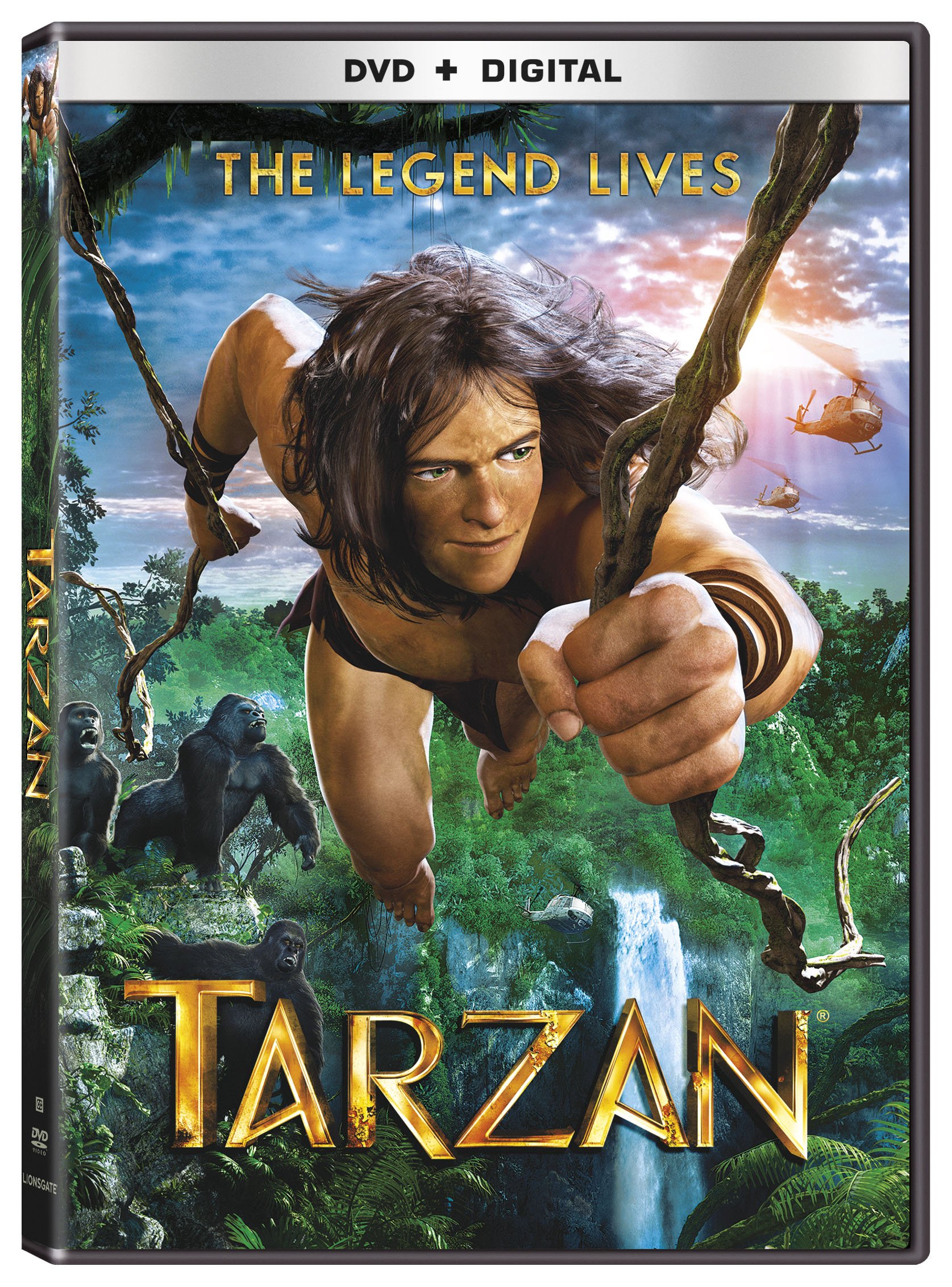 Tarzan On DVD With Kellan Lutz Spencer Locke 