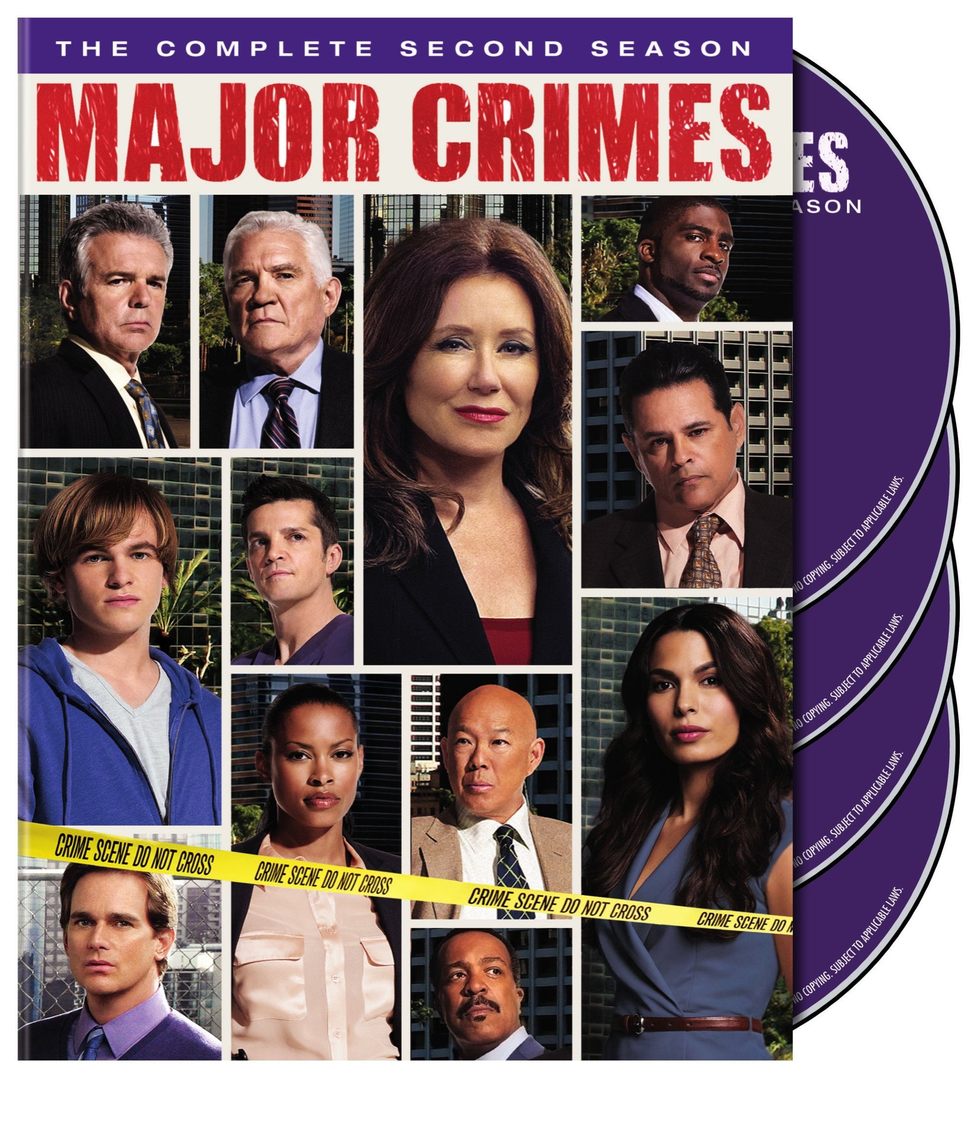 Image 0 of Major Crimes: Season 2 On DVD With Mary McDonnell Comedy TV Series