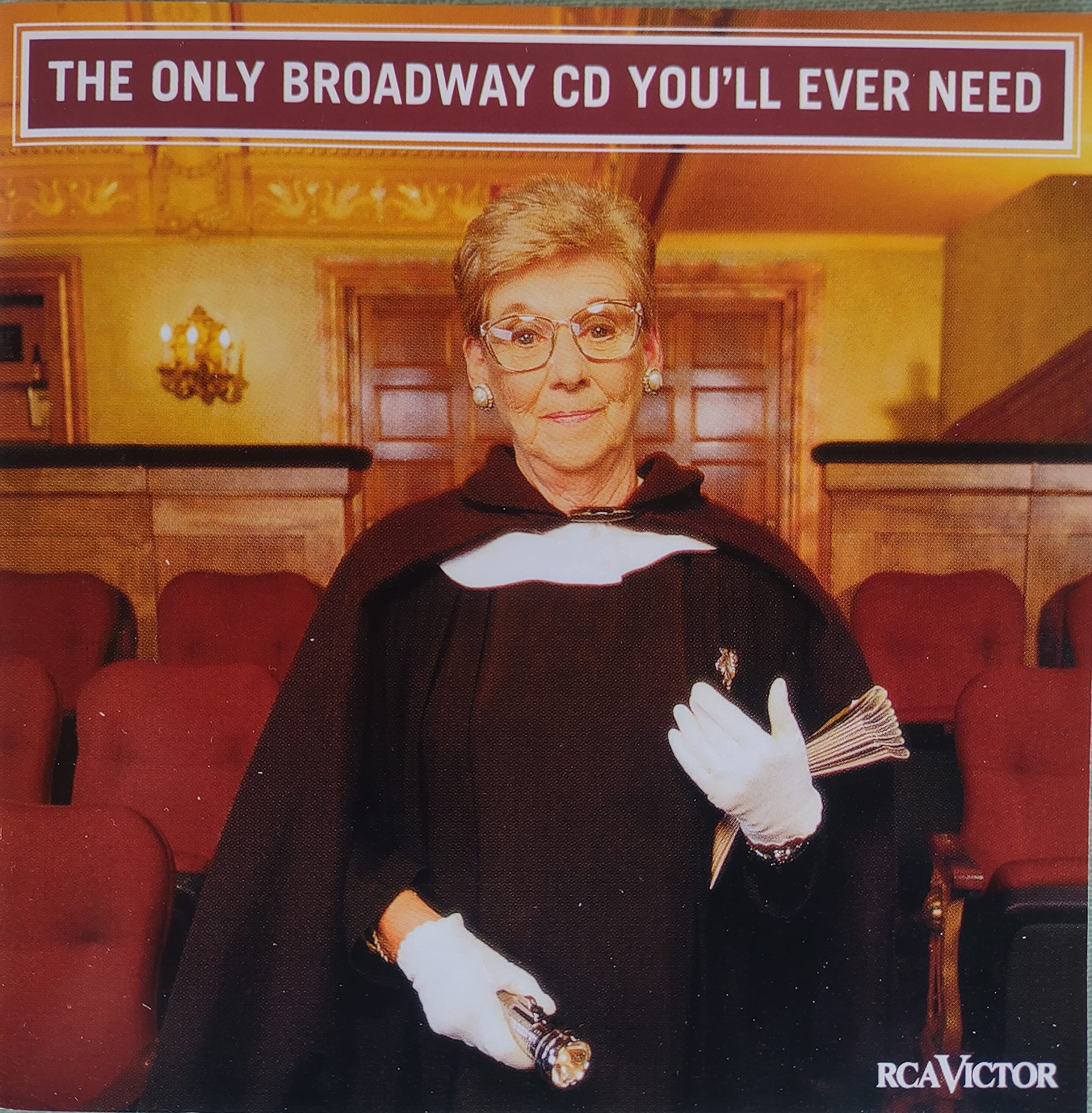 The Only Broadway CD You^ll Ever Need By Musical Cast Recording On