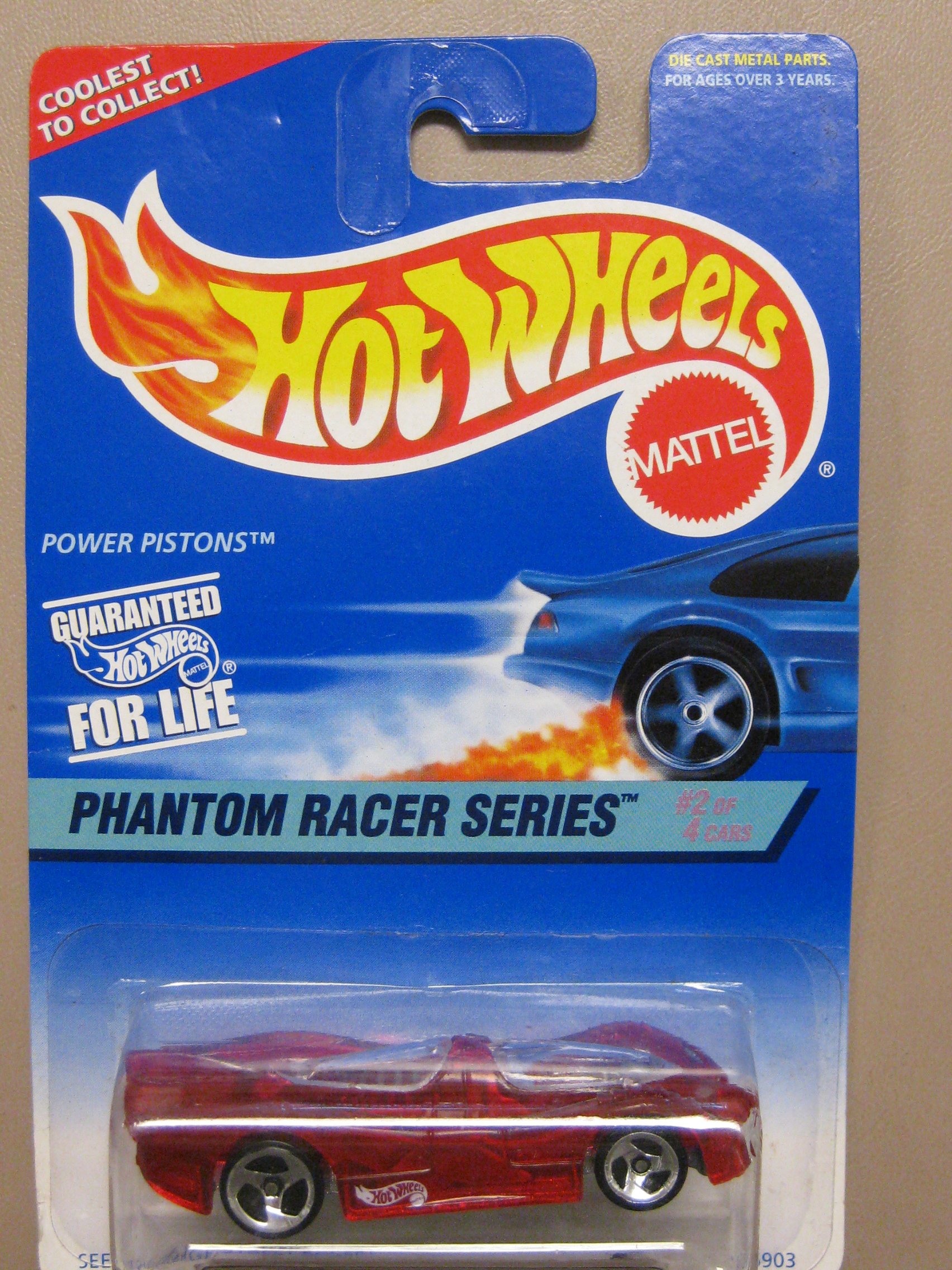 Image 0 of Hot Wheels Mattel Power Pistons Phantom Racer Series 2 Of 4 530 Toy