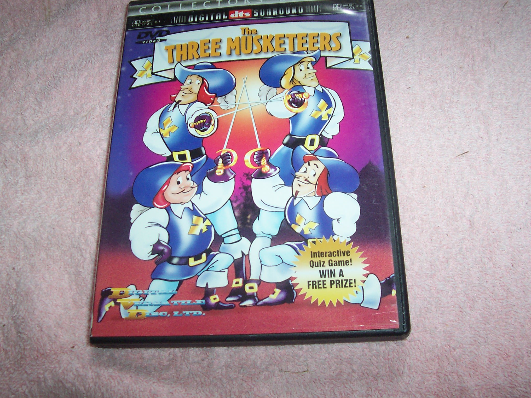 The Three Musketeers 1986 On DVD With Ivar Kants 3
