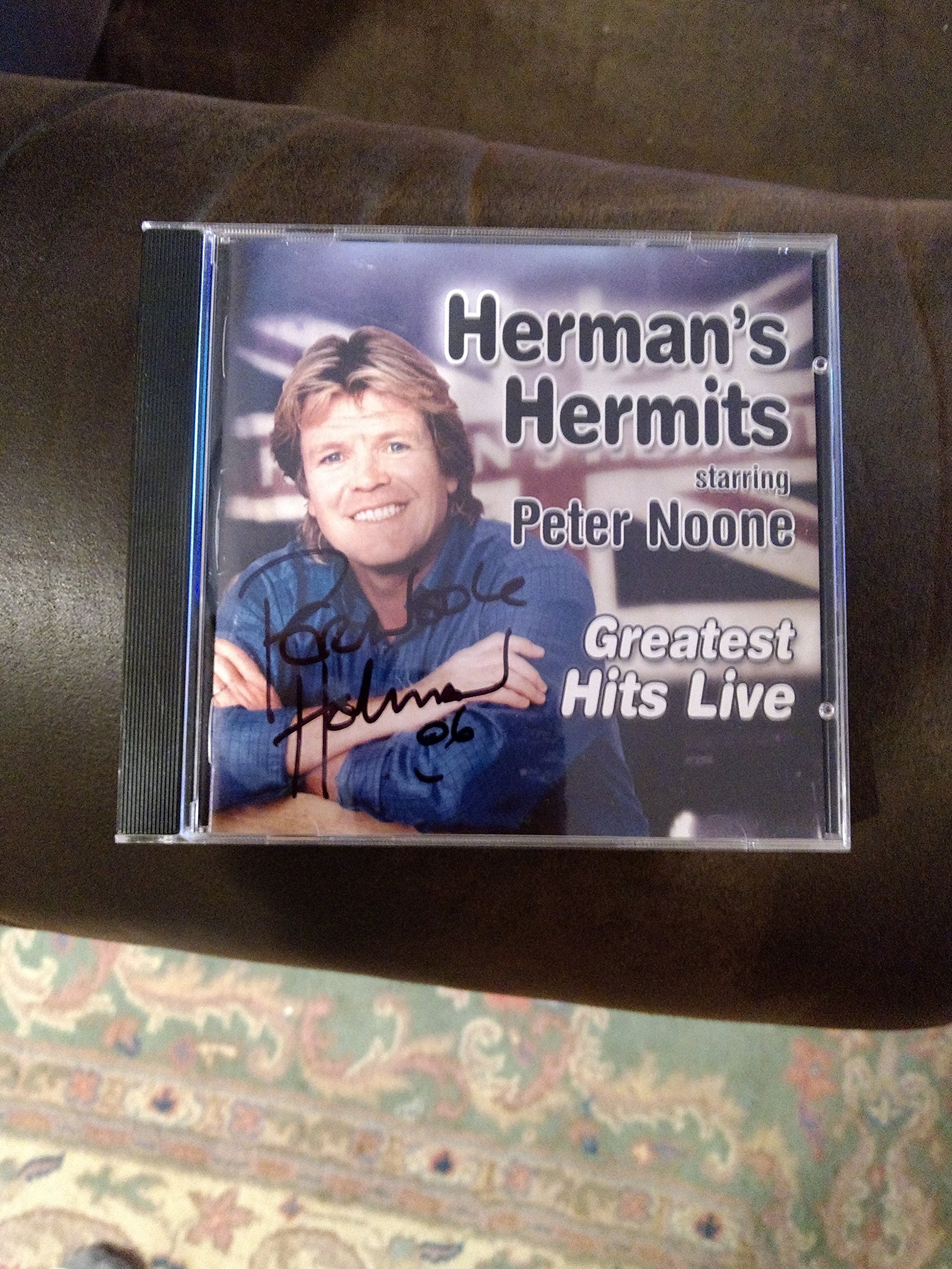 Herman's Hermits Greatest Hits Live On Audio CD By Perter Noone Album 