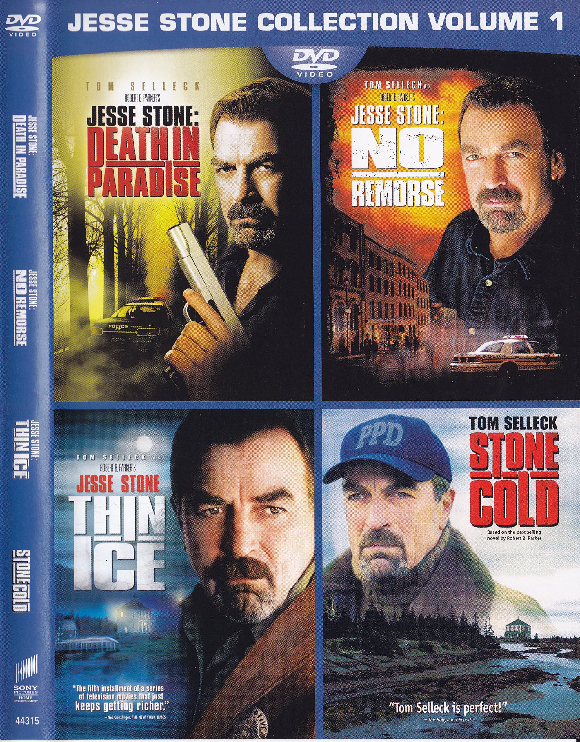 Image 0 of Jesse Stone: Death In Paradise / No Remorse / Thin Ice / Stone Cold
