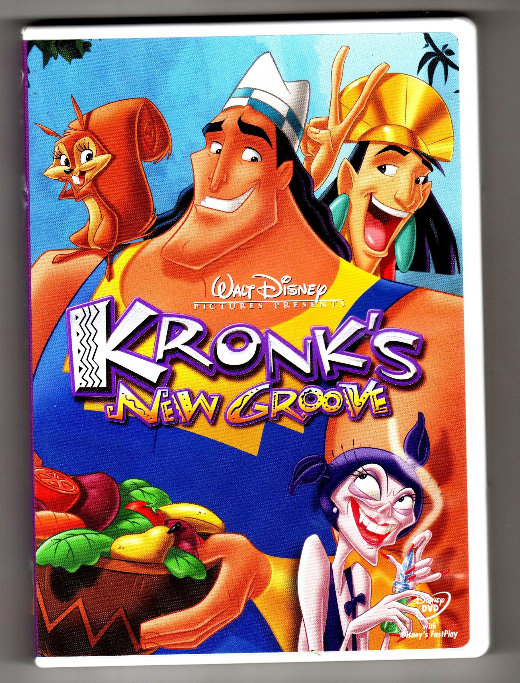 Kronk's New Groove On DVD With Patrick Warburton And Eartha Kitt